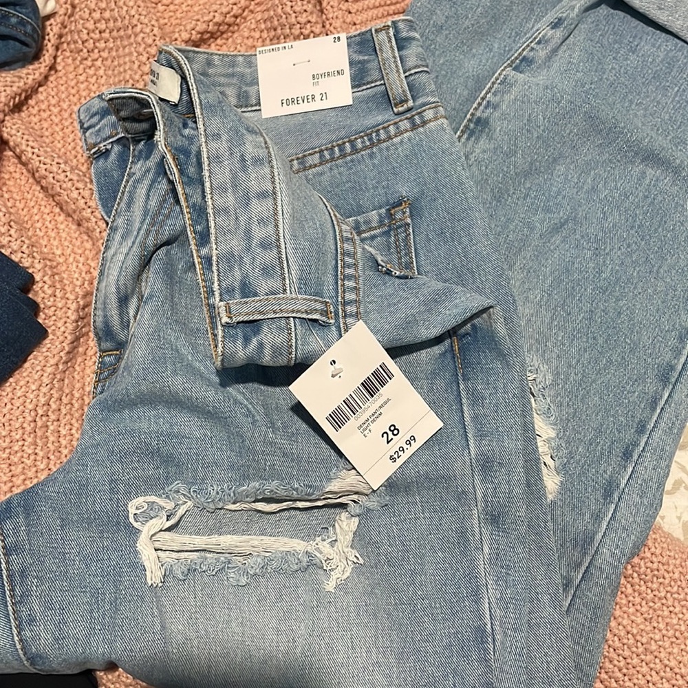 Forever 21 Boyfriend Jeans